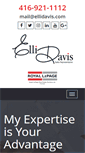 Mobile Screenshot of ellidavis.com